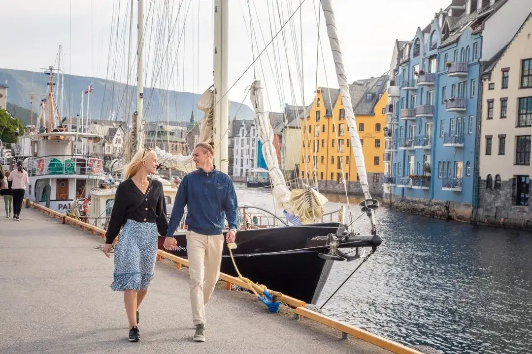 Vista de Ålesund