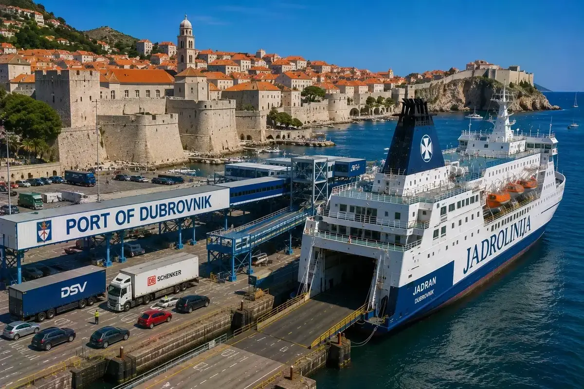 Destino de ferry: Dubrovnik