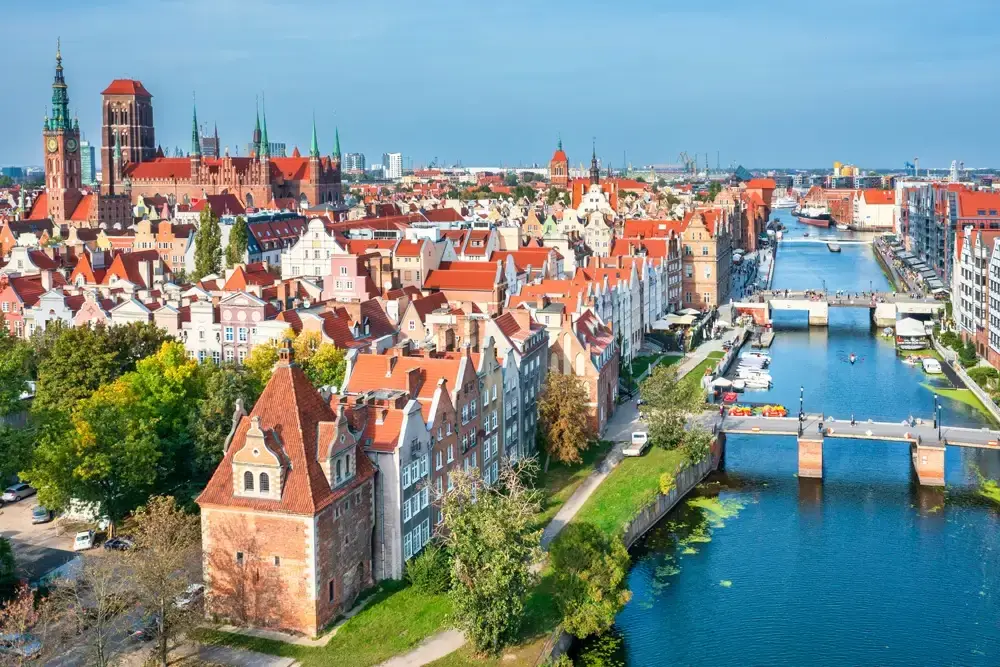Vista de Gdańsk