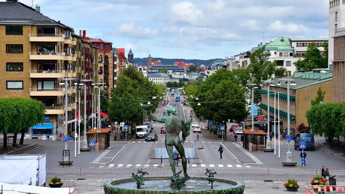 Destino de ferry: Gothenburg