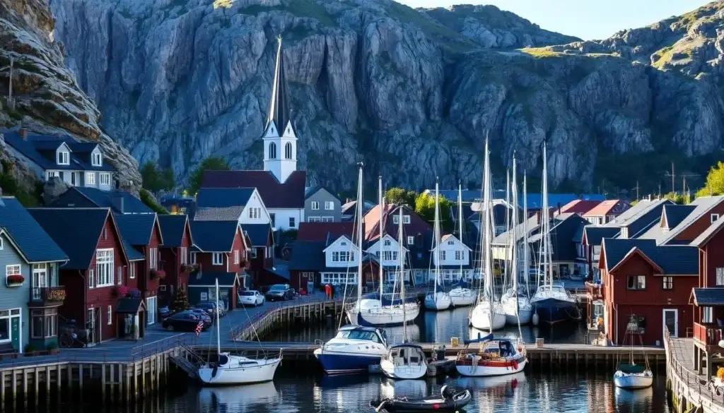 Vista de Larvik