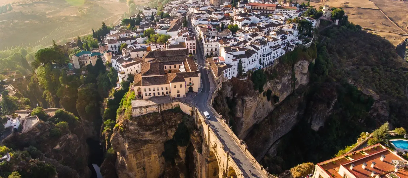 Vista de Málaga