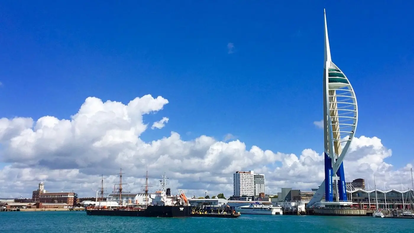 Destino de ferry: Portsmouth