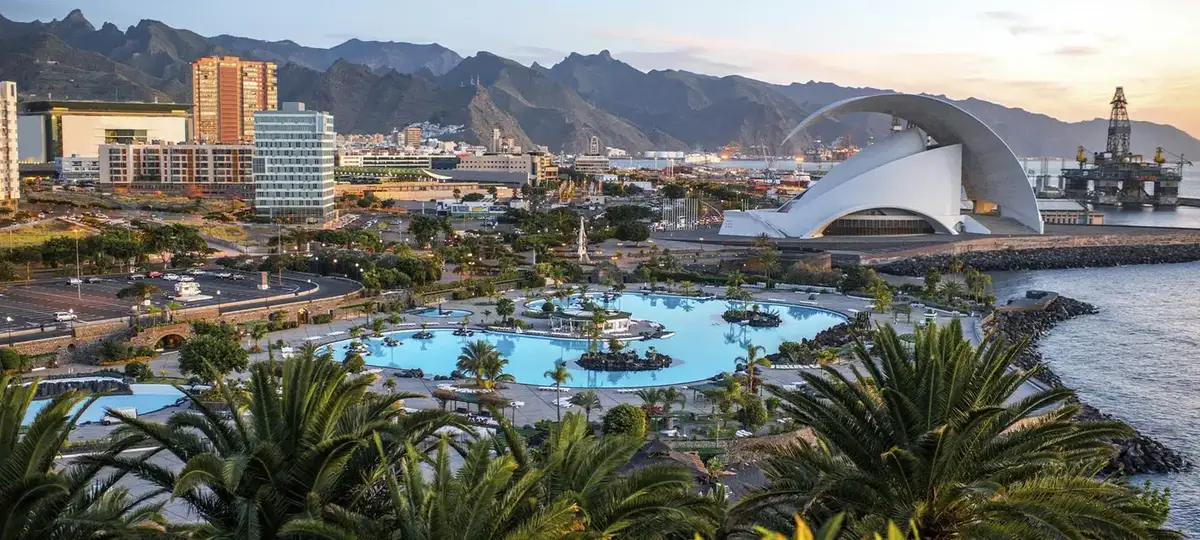 Vista de Santa Cruz De Tenerife