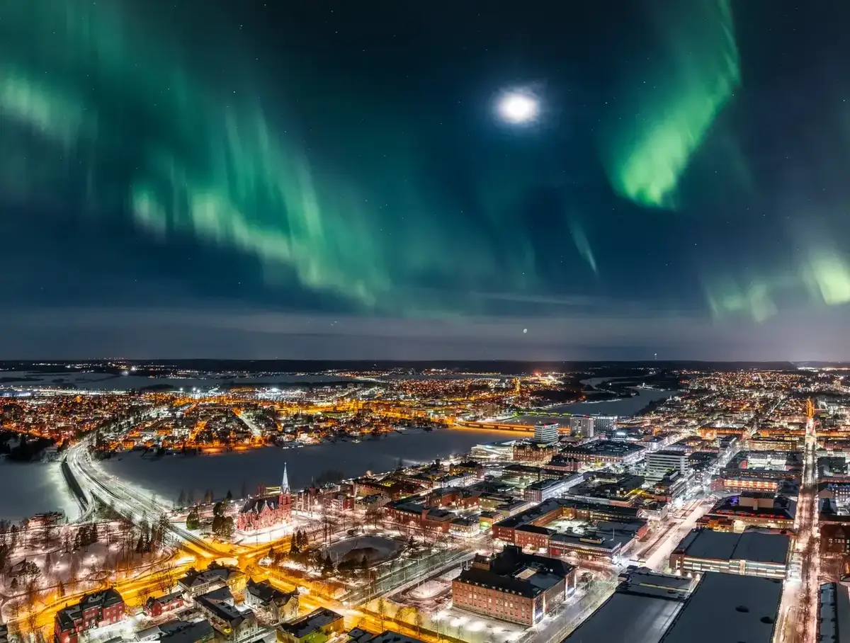 Vista de Umea