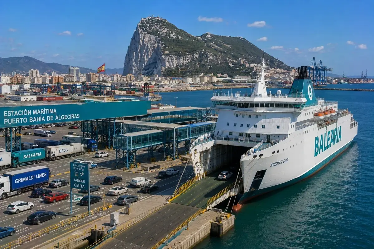 Ferry na rota Algeciras–Tangier Med