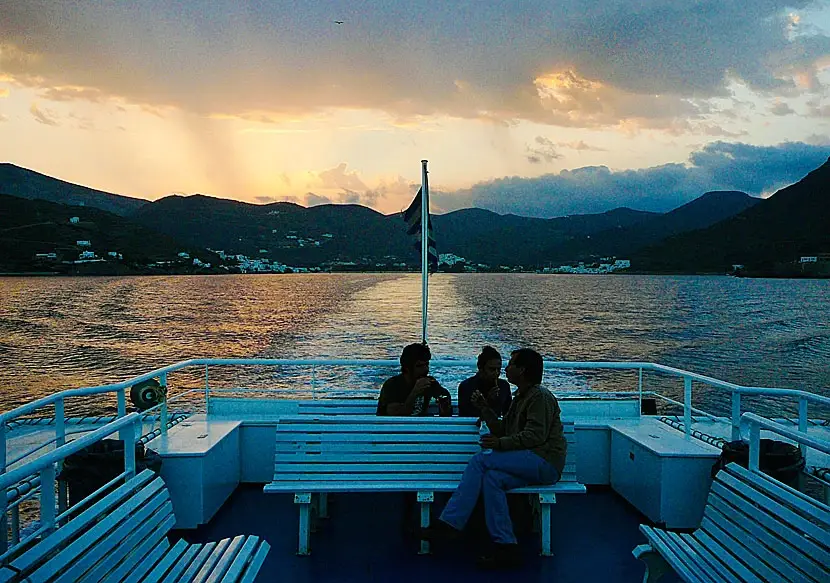 Amorgos – porto e destino de ferry