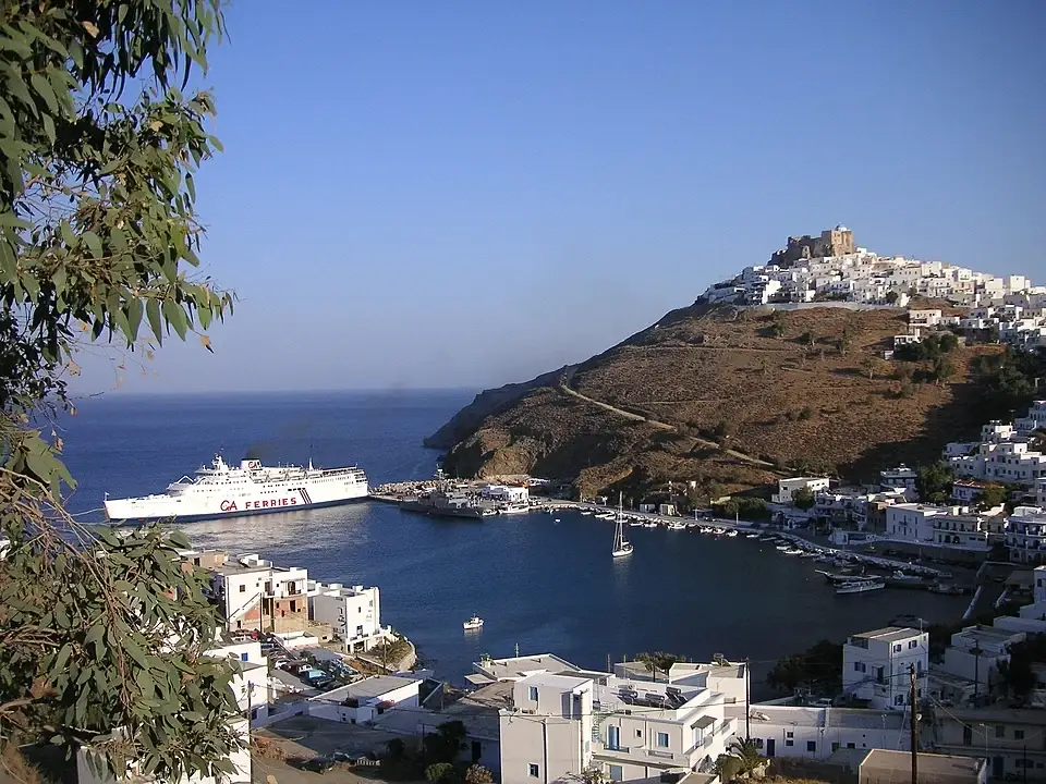 Astypalaia – porto e destino de ferry