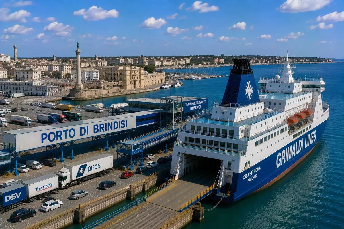 Vista de Brindisi