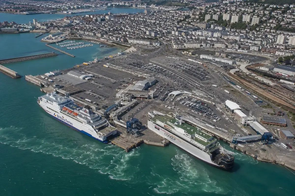 Vista de Cherbourg