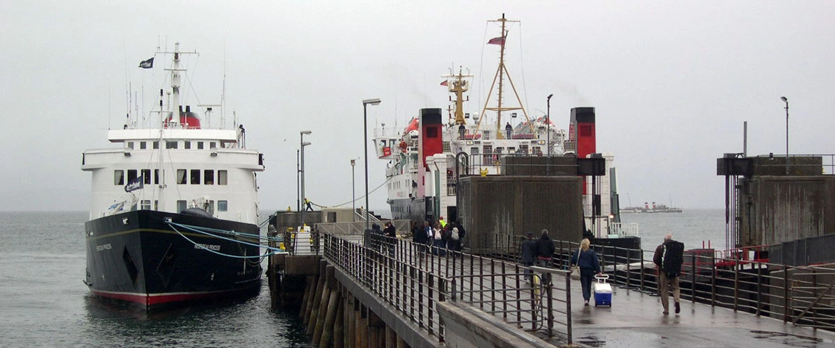 Coll – porto e destino de ferry