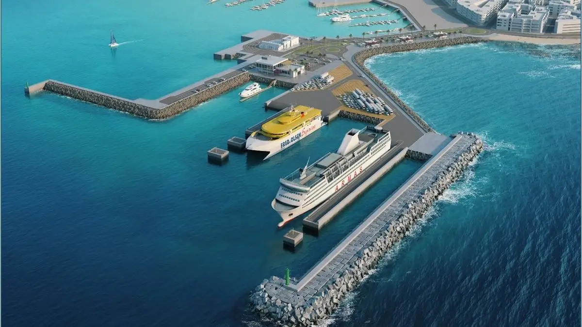 Corralejo – porto e destino de ferry