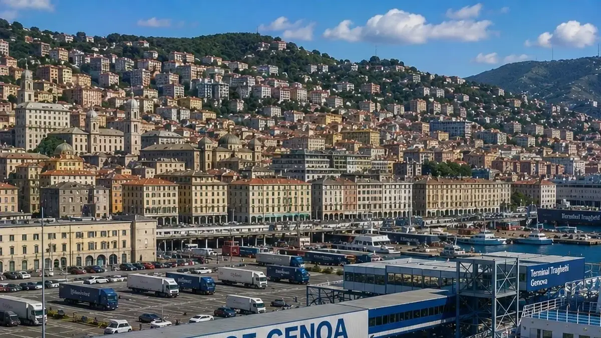Ferry na rota Génova–Olbia
