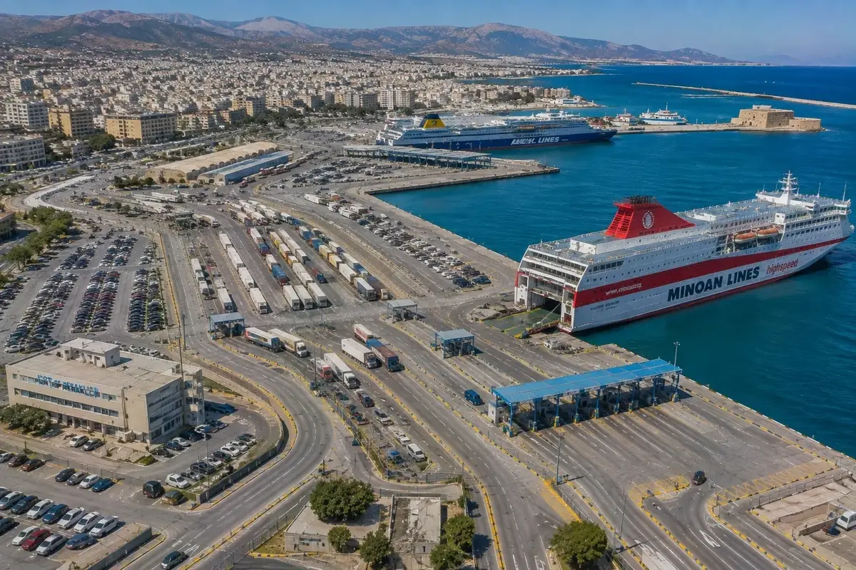 Ferry na rota Milos–Heraklion