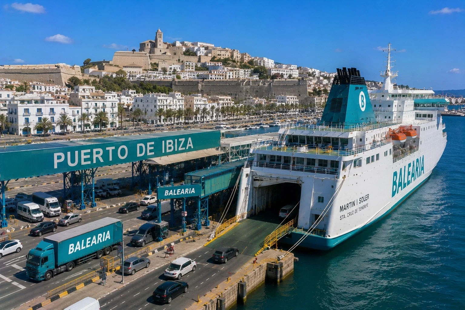 Vista de Ibiza