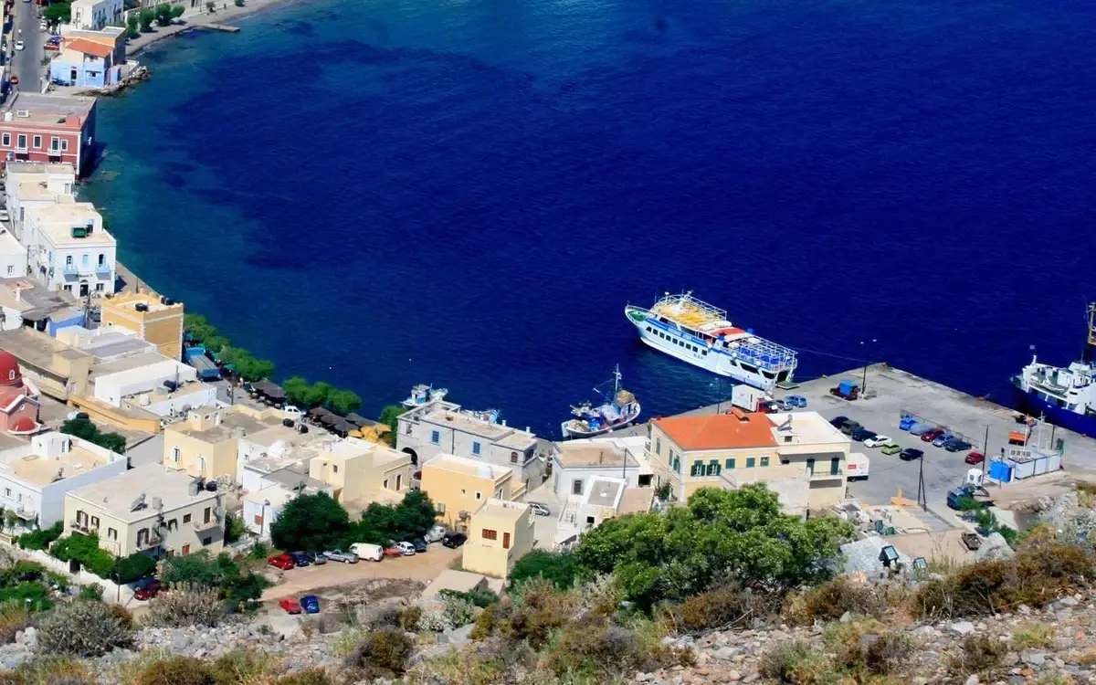 Leros – porto e destino de ferry