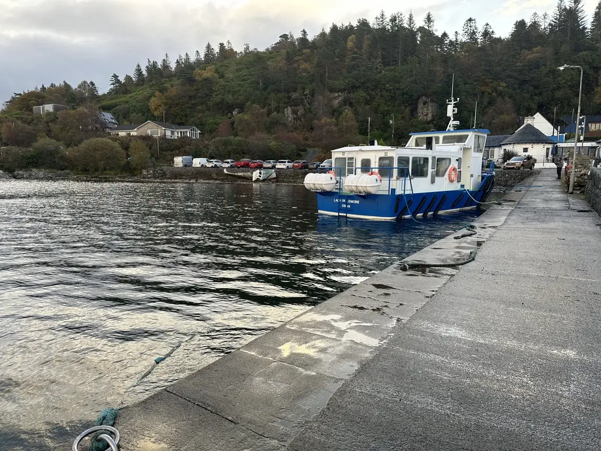 Lismore – porto e destino de ferry