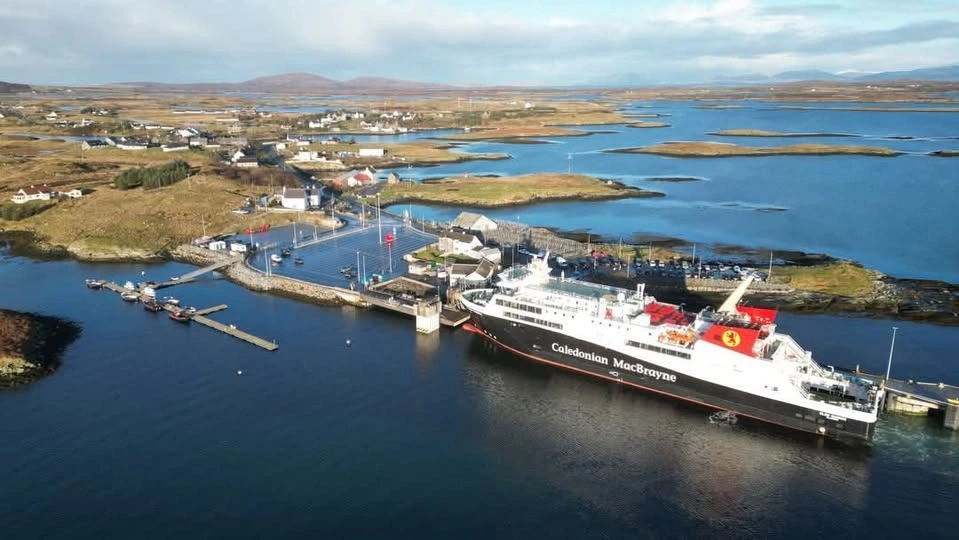 Lochmaddy – porto e destino de ferry