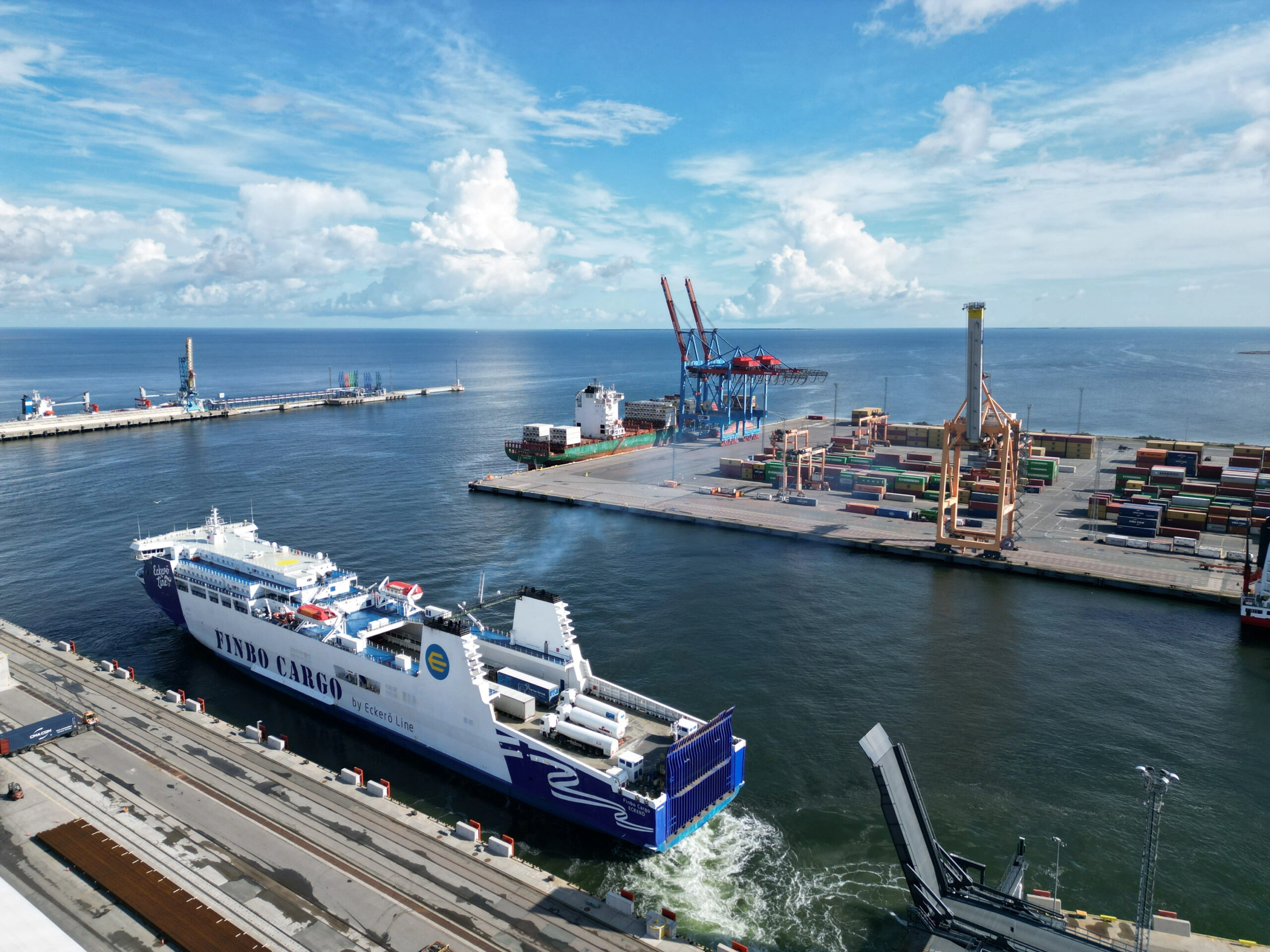 Muuga – porto e destino de ferry