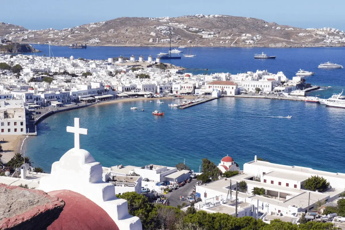 Mykonos – porto e destino de ferry