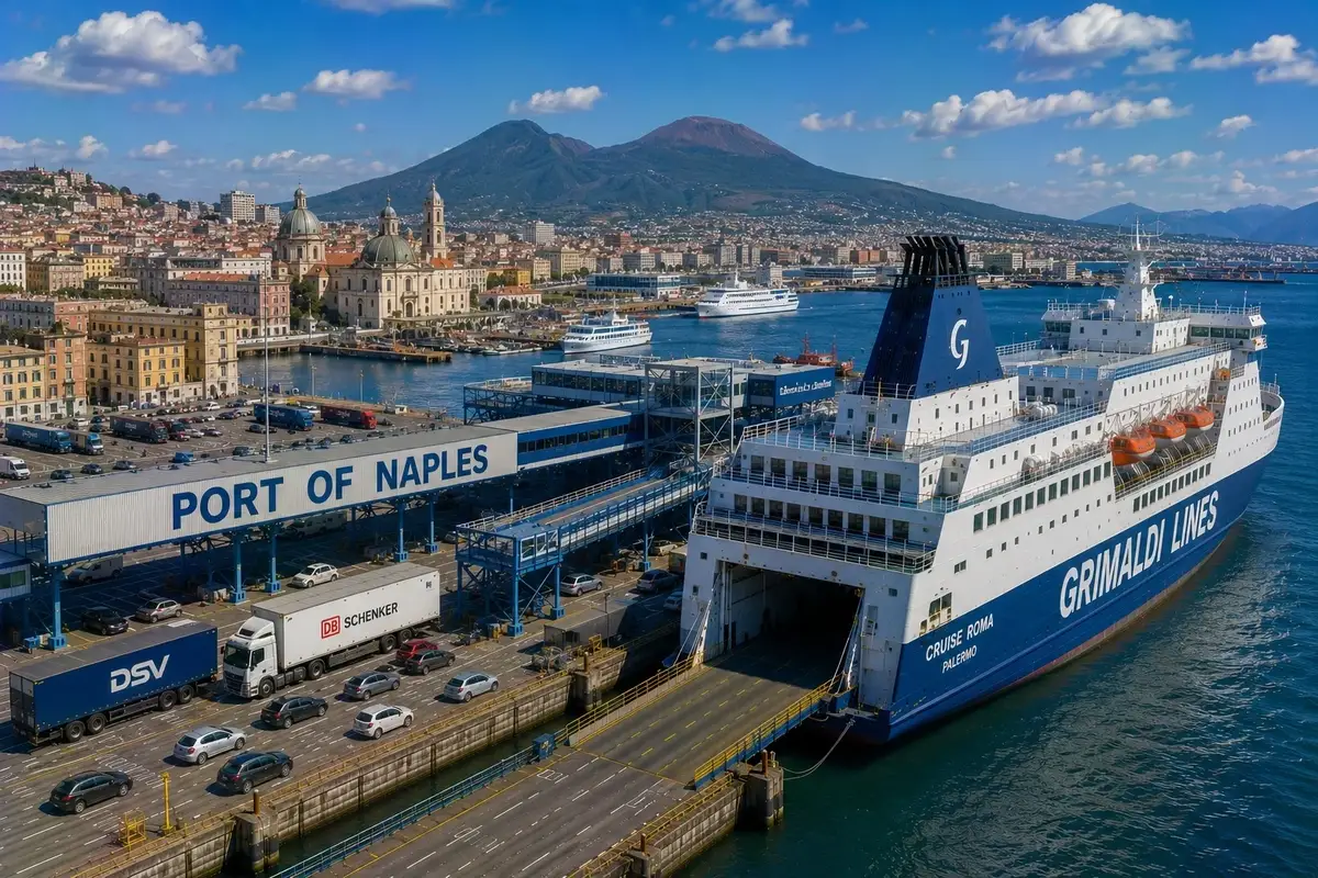 Ferry na rota Nápoles–Ischia