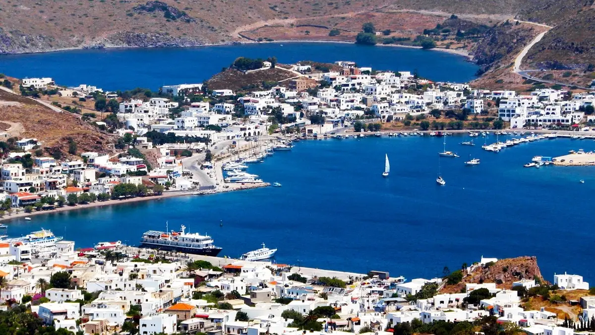 Patmos – porto e destino de ferry