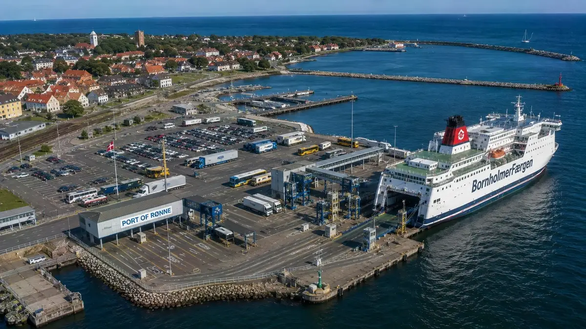 Ferry na rota Ystad–Rønne