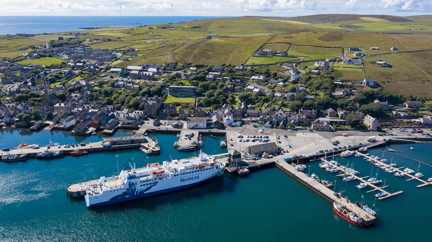 Stromness – porto e destino de ferry