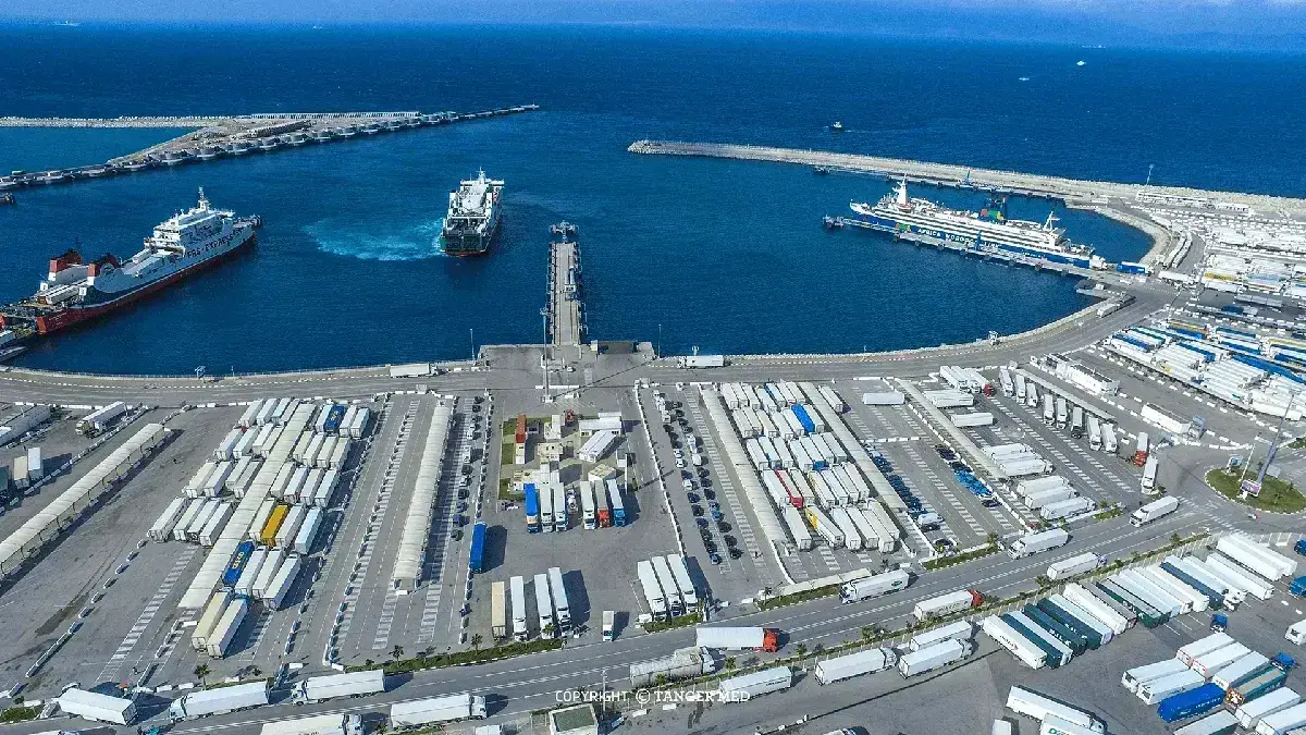Tangier Med – porto e destino de ferry