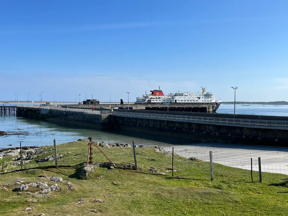 Tiree – porto e destino de ferry
