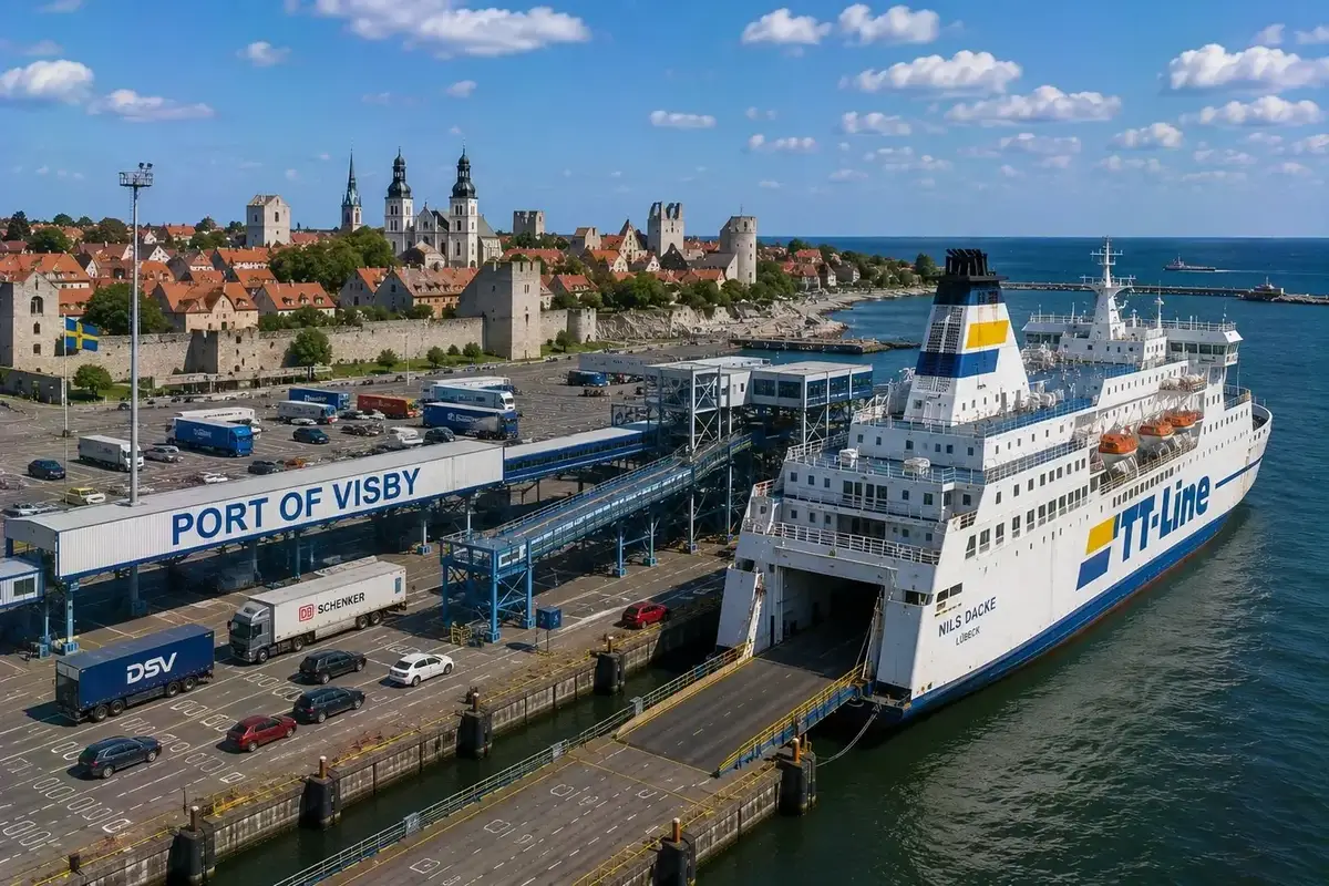 Ferry na rota Oskarshamn–Visby