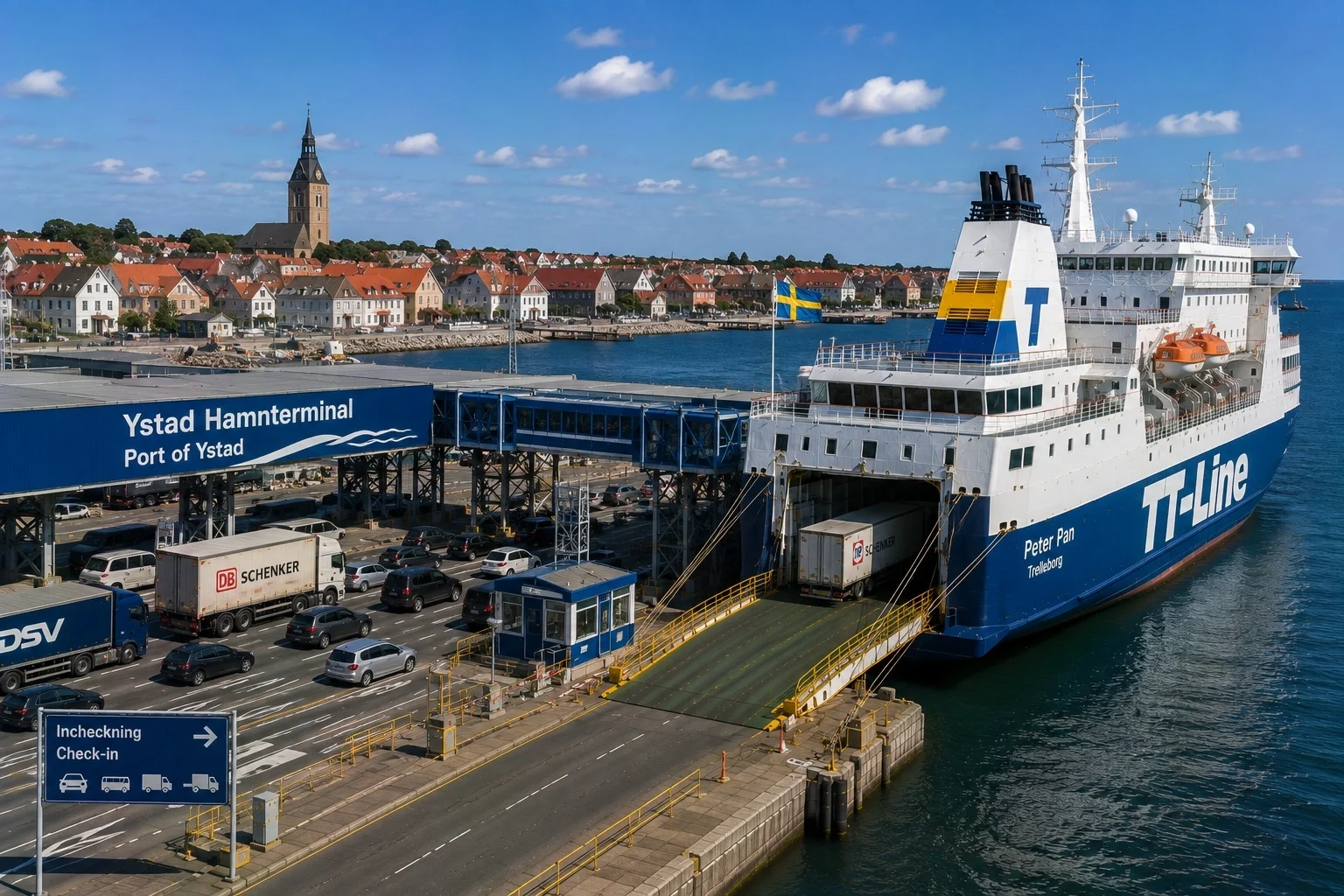 Ferry na rota Świnoujście–Ystad