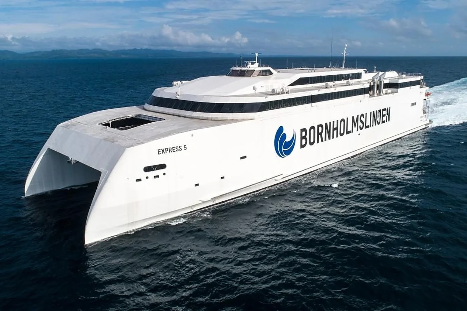 Ferry de passageiros Bornholmslinjen ao serviço de Bornholm